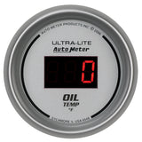 2-1/16" OIL TEMPERATURE 0-340 °F ULTRA-LITE DIGITAL