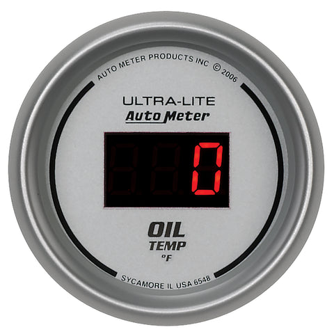 2-1/16" OIL TEMPERATURE 0-340 °F ULTRA-LITE DIGITAL