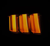 AlphaRex- Prismatic LED Taillights Black Clear