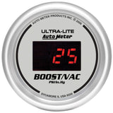 2-1/16" BOOST/VACUUM 5-100 PSI ULTRA-LITE DIGITAL
