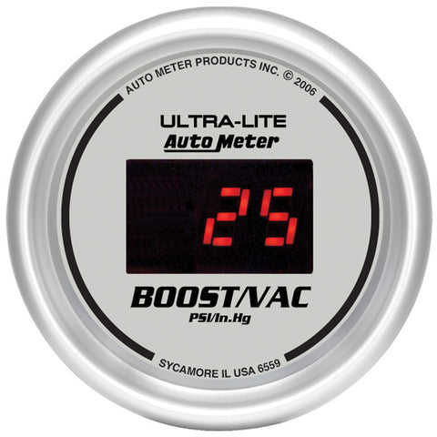 2-1/16" BOOST/VACUUM 5-100 PSI ULTRA-LITE DIGITAL
