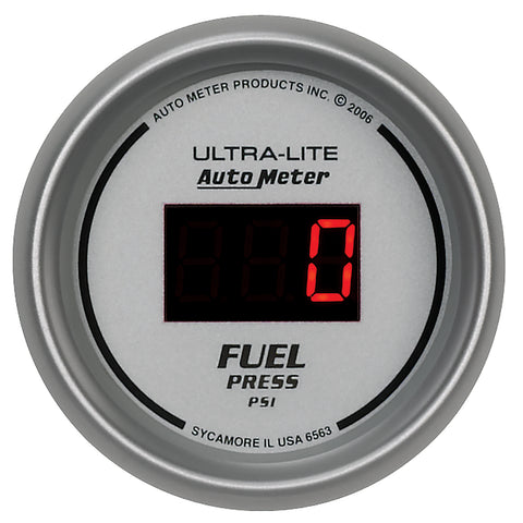 2-1/16" FUEL PRESSURE 5-100 PSI ULTRA-LITE DIGITAL