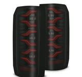 AlphaRex LED Taillights Black Red - 658007