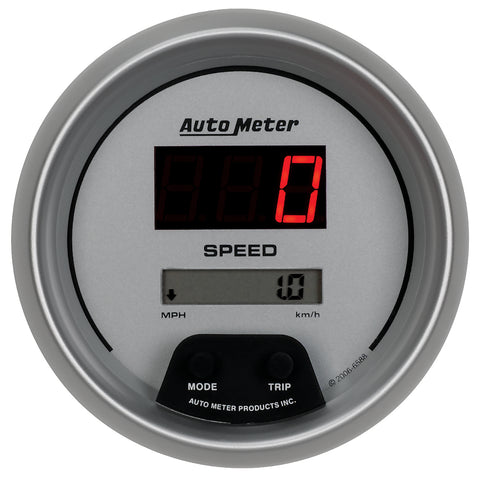 3-3/8" SPEEDOMETER 0-260 MPH / 0-260 KM/H ULTRA-LITE DIGITAL