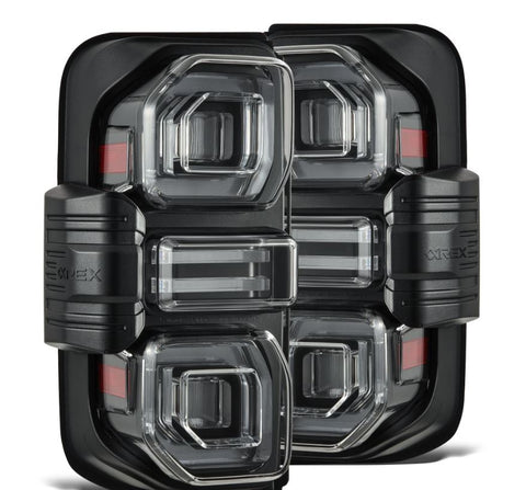 AlphaRex- Prismatic LED Taillights Black