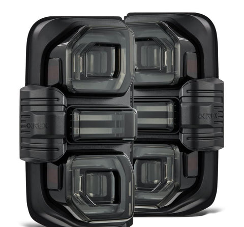 AlphaRex- Prismatic LED Taillights Alpha Black