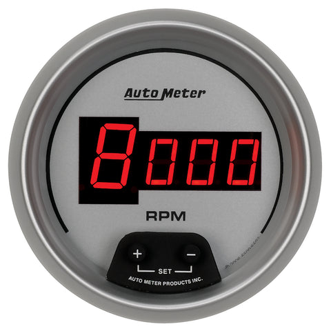 3-3/8" IN-DASH TACHOMETER 0-10000 RPM ULTRA-LITE DIGITAL