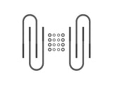 ICON 2011-2026 Ford F-250/F-350 Super Duty Rear 15” U-Bolt Kit