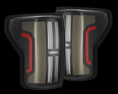 AlphaRex- Prismatic LED Taillights Black