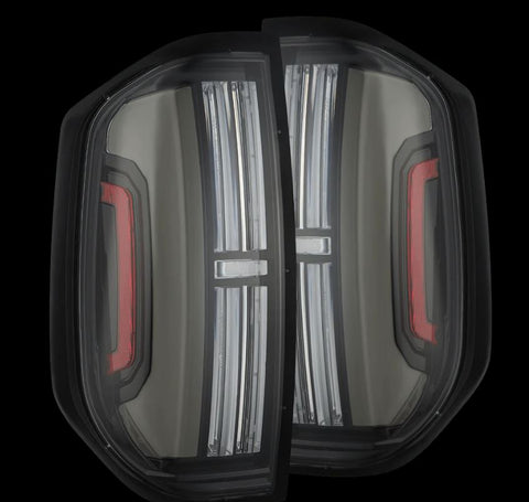 AlphaRex- Prismatic LED Taillights Black