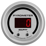 GAUGE  PYROMETER  2 1/16"  TWO CHANNEL  SELECTABLE  ULTRA-LITE ELITE DIGITAL