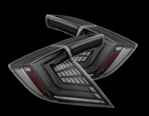 AlphaRex- Prismatic LED Taillights Alpha Black