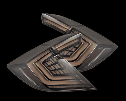 AlphaRex- Prismatic LED Taillights Black Smoke
