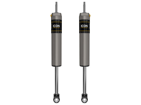 ICON 2005-2026 Ford F-250/F-350 Super Duty 4WD 7” Lift Front V.S. 2.5 Aluminum Series Shock Absorbers Internal Reservoir Pair