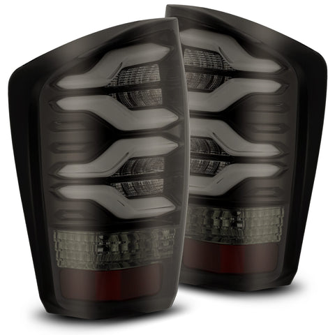 AlphaRex-LED Taillights Black-Red