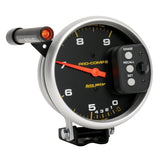 5" TACHOMETER 0-9000 RPM PEDESTAL DUAL RANGE W/ QUICK LITE & PEAK MEMORY PRO-COMP