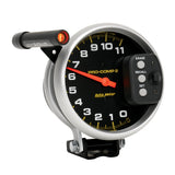 5" TACHOMETER 0-11000 RPM PEDESTAL W/ QUICK LITE & PEAK MEMORY PRO-COMP