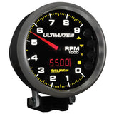 5" TACHOMETER 0-9000 RPM PEDESTAL ULTIMATE III PLAYBACK BLACK