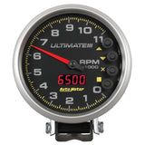 5" TACHOMETER 0-11000 RPM PEDESTAL ULTIMATE III PLAYBACK BLACK