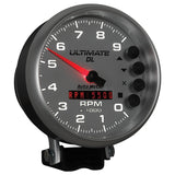 5" TACHOMETER 0-9000 RPM PEDESTAL ULTIMATE DL PLAYBACK SILVER