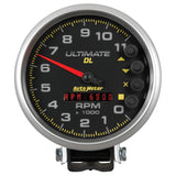 5" TACHOMETER 0-11000 RPM PEDESTAL ULTIMATE DL PLAYBACK BLACK