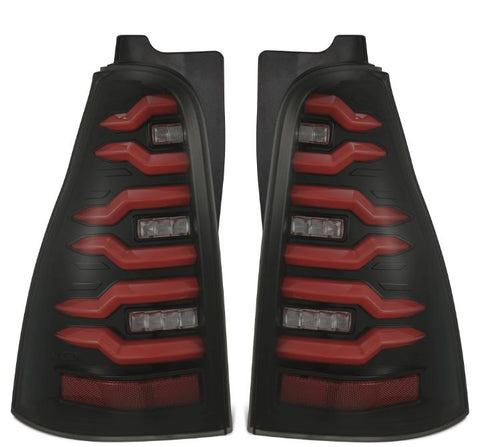 AlphaRex-LED Taillights Black Red