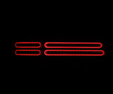 AlphaRex Prismatic LED Taillights Black - 691012