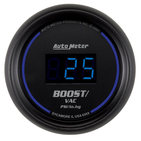 2-1/16" BOOST/VACUUM 30 IN HG/30 PSI COBALT DIGITAL