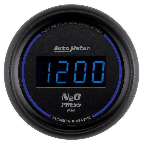 2-1/16" NITROUS PRESSURE 0-1600 PSI COBALT DIGITAL