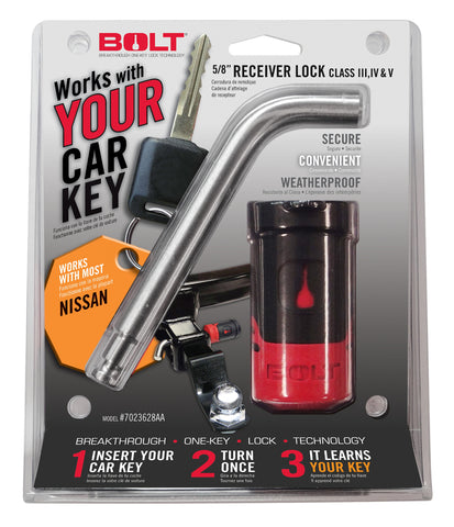 BOLT 5/8In. Receiver Lock Nissan
