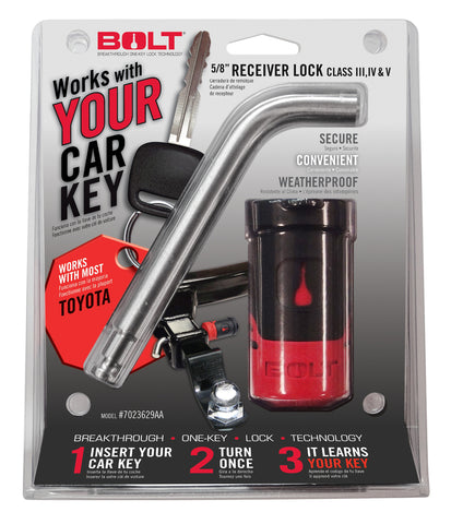 BOLT 5/8In. Receiver Lock Toyota
