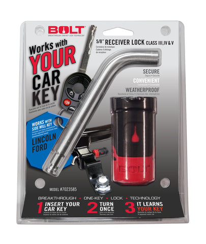BOLT 5/8In. Receiver Lock Ford Side Cut
