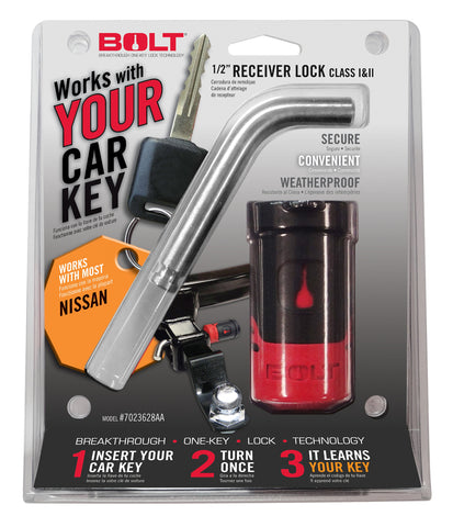 BOLT 1/2In. Receiver Lock Nissan