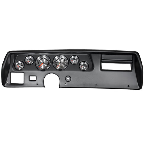 6 GAUGE DIRECT-FIT DASH KIT CHEVELLESS/ELCAMINO/MONTE 70-72 AMERICAN MUSCLE