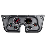 6 GAUGE DIRECT-FIT DASH KIT CHEVY TRUCK C / K / K5 / SUBURBN 67-72 DESIGNER BLACK