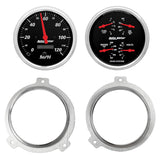 2 GAUGE DIRECT FIT DASH KIT CHEVY CAR 51-52 2 GAUGE  DESIGNER BLACK