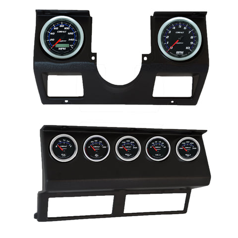 7 GAUGE DIRECT-FIT DASH KIT WRANGLER YJ 87-96 COBALT