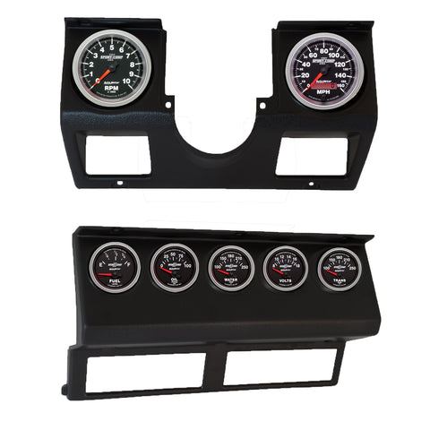 7 GAUGE DIRECT-FIT DASH KIT WRANGLER YJ 87-96 SPORT-COMP II