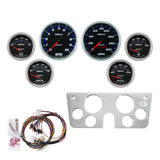 6 GAUGE DIRECT-FIT DASH KIT CHEVY TRUCK 67-72 COBALT