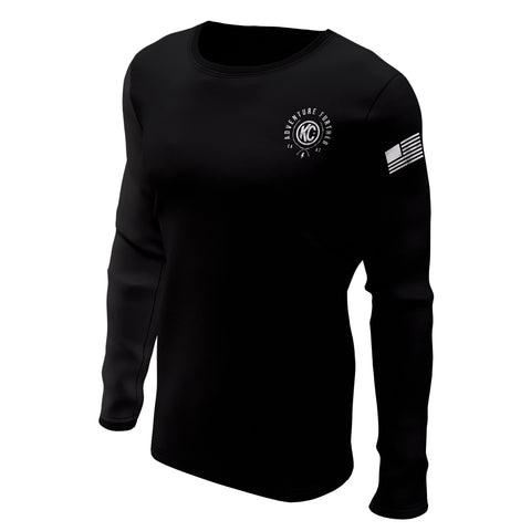 KC Trailblazer Long Sleeve Tee Shirt - Black - Medium