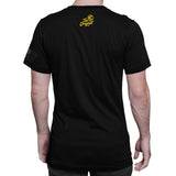 KC Classic White Logo Tee Shirt - Black - Large