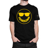 KC Smiley Tee Shirt - Black - 3X-Large