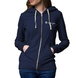 KC Women'S Weekender Zip-Up Hoodie - Navy - X-Large
