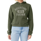 KC Women'S Collegiate Adventurer Mid-Length Hoodie - Green - X-Large