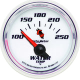 2-1/16" WATER TEMPERATURE 100-250 °F C2