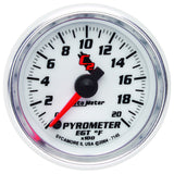 2-1/16" PYROMETER 0-2000 °F C2