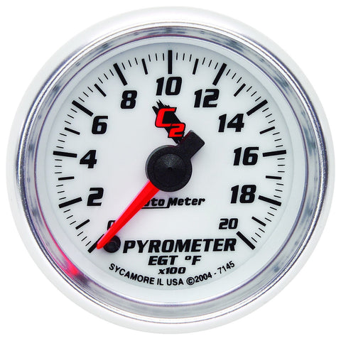 2-1/16" PYROMETER 0-2000 °F C2
