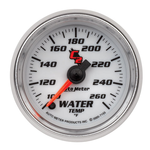 2-1/16" WATER TEMPERATURE 100-260 °F C2