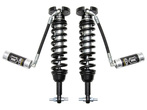 ICON 2019-2026 Chevrolet Silverado1500/GMC Sierra 1500 1.5-3.5” Lift Front V.S. 2.5 Series Coilover Kit Extended Travel Remote Reservoir Pair