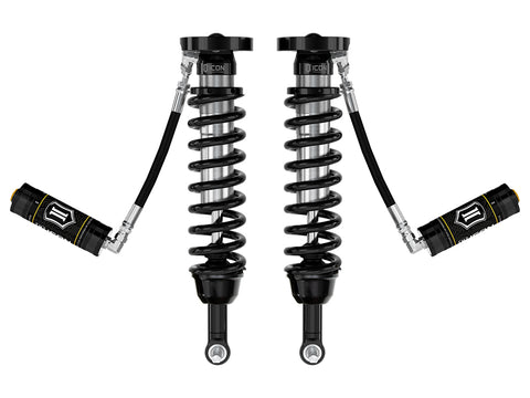 ICON 2021-2026 Chevrolet Tahoe & Suburban/2021-2026 GMC Yukon & Yukon XL 3-4” Lift Rear V.S. 2.5 Series Coilover Kit Remote Reservoir